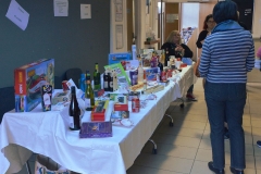 The tombola table
